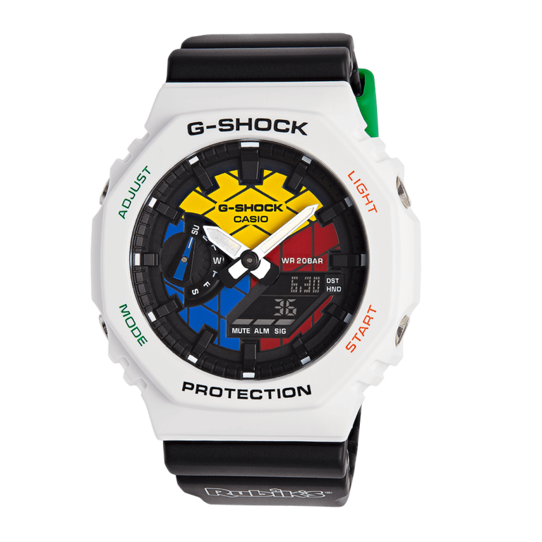 Reloj GAE-2100RC-1AER cubo de rubik's tie up casio g-shock