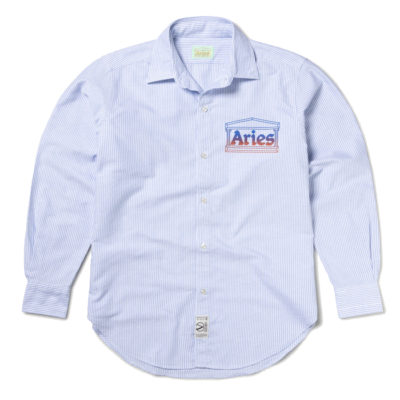 Camisa Oxford stripe shirt Aries Arise