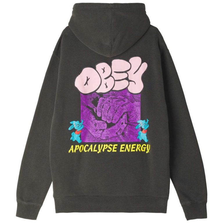 Sudadera Apocalypse energy hoodie obey negro