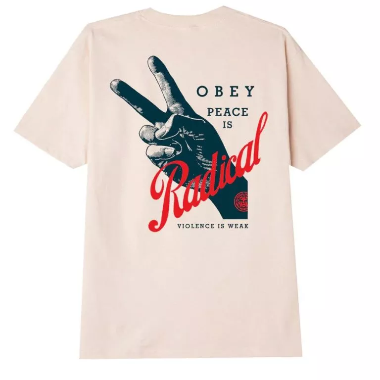 Camiseta radical peace Obey