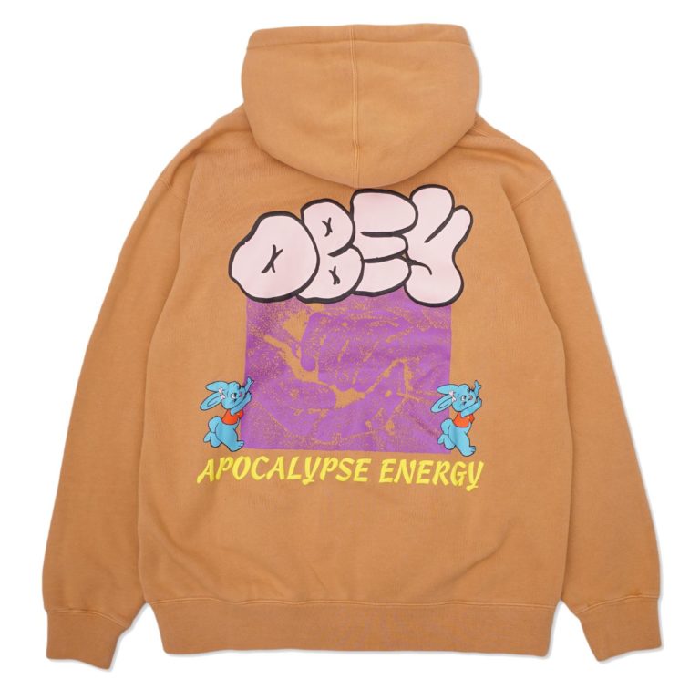 Sudadera Apocalypse energy hoodie obey crema