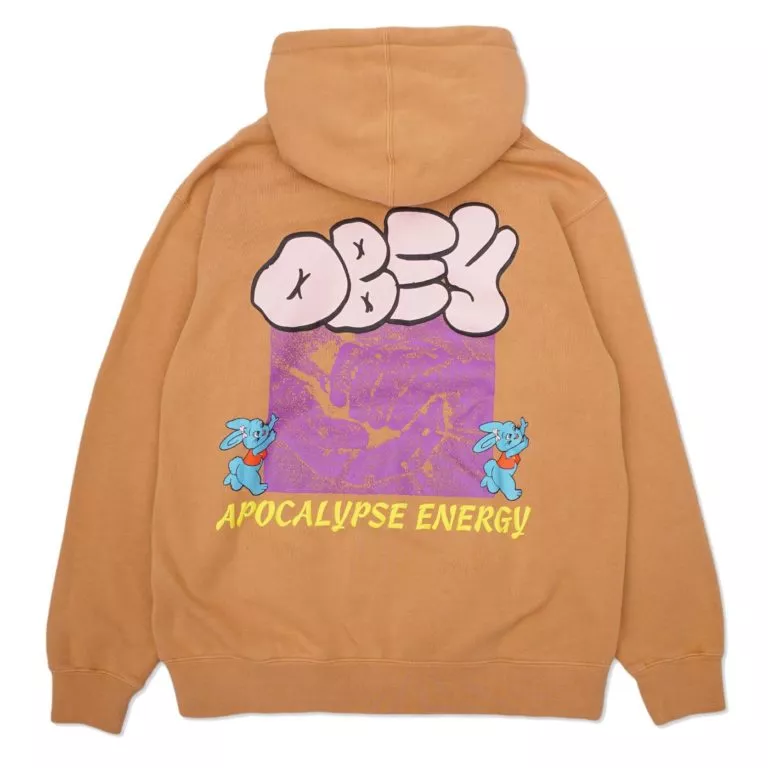 Sudadera Apocalypse energy hoodie obey crema