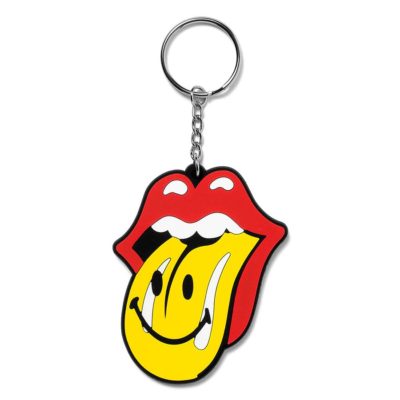 Llavero Smiley Market x Rolling Stones