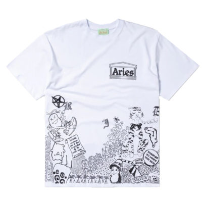 Camiseta Doodle ss tee Aries Arise