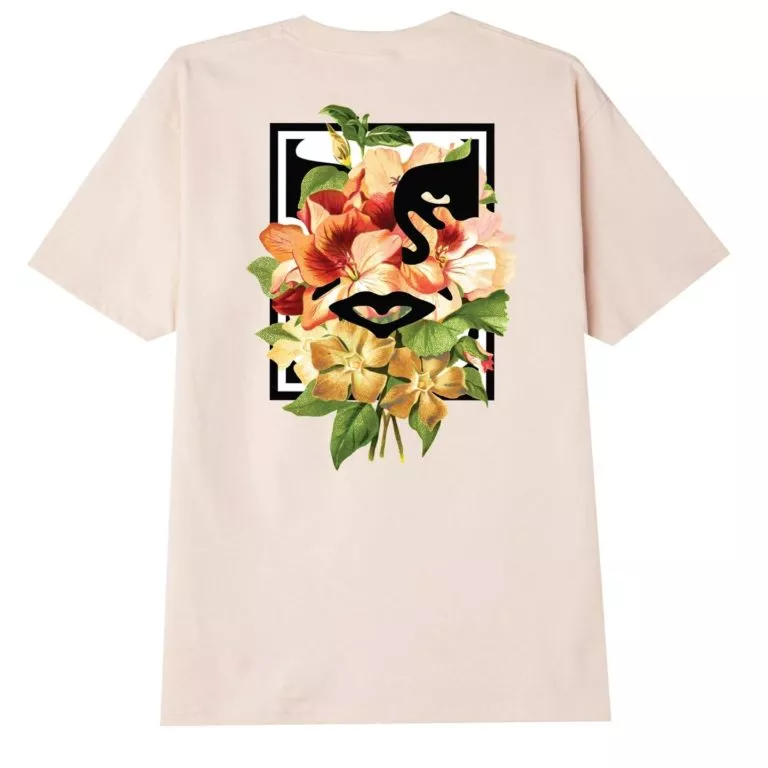 Camiseta Floral Icon Face Obey
