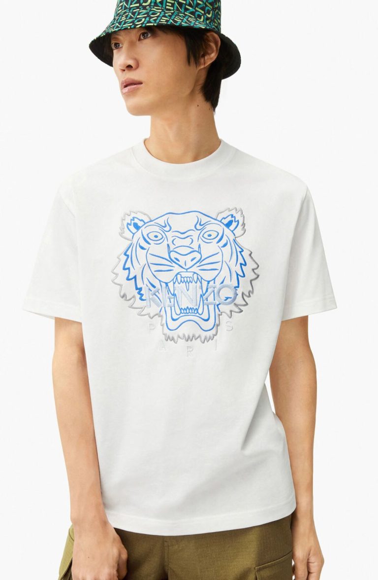 Camiseta Embroidered tiger t-shirt Kenzo