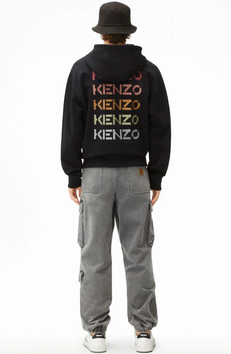 Sudadera logo oversize hooded sweatshirt Kenzo