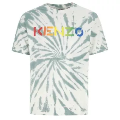 Camiseta logo tie-dye tshirt kenzo