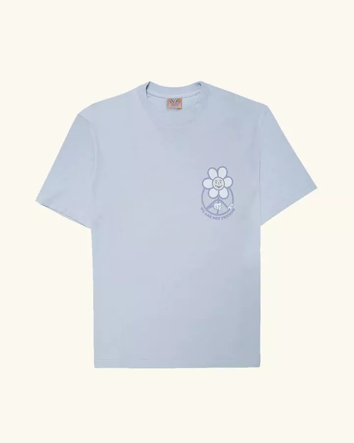 Camiseta Daisy logo t-shirt We are not friends azul