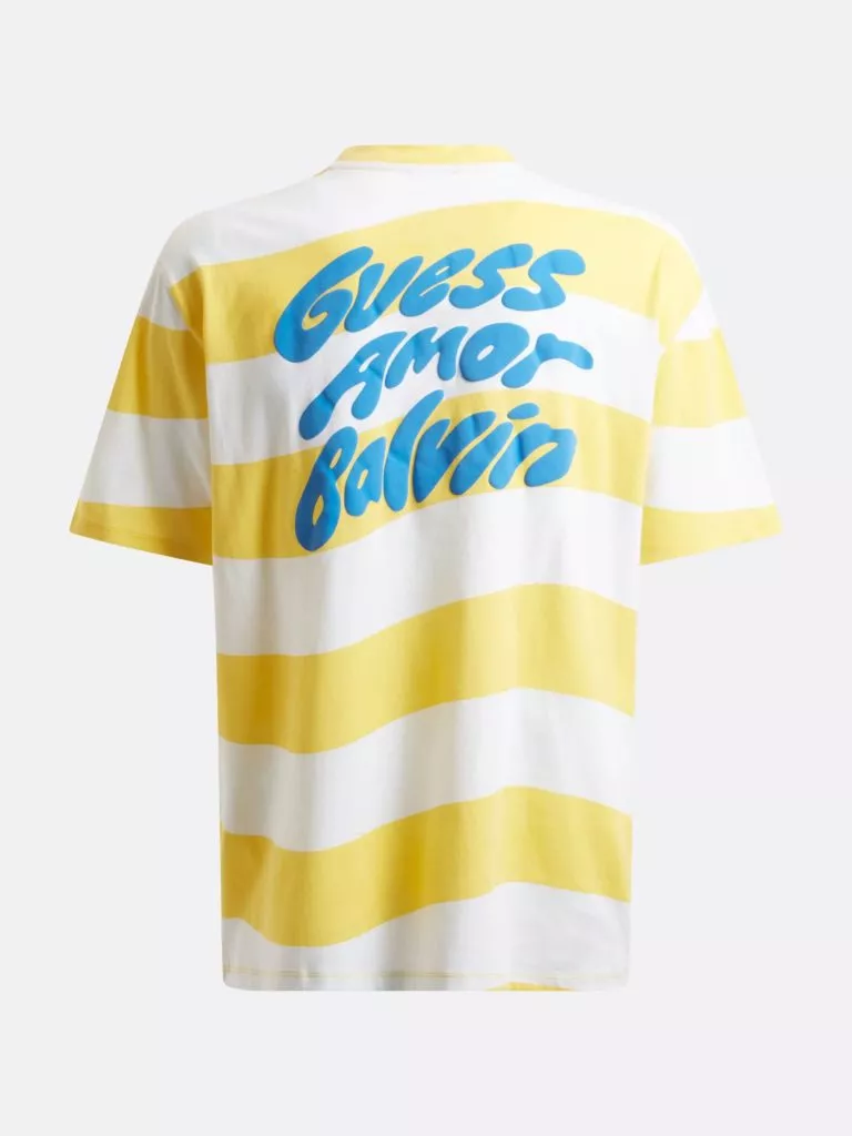 Camiseta Wave tee J Balvin x Guess Originals amarilla