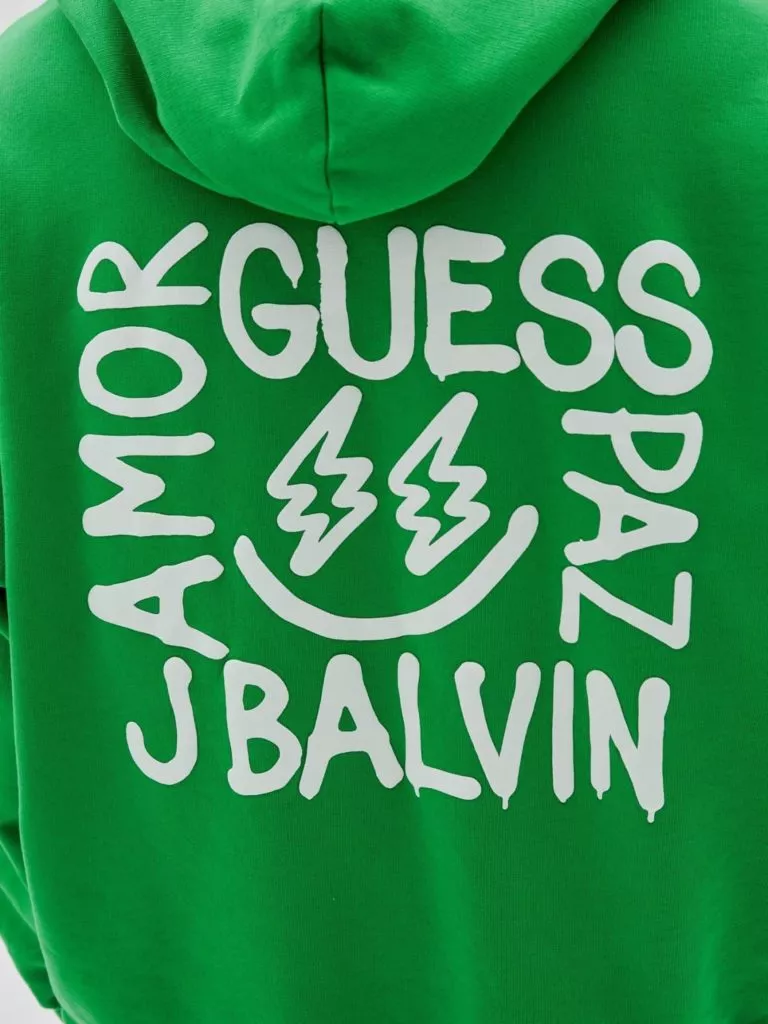 Sudadera Paz hoodie J Balvin X Guess Originals