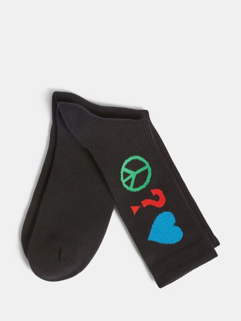 Calcetines Peace socks J Balvin x Guess Originals
