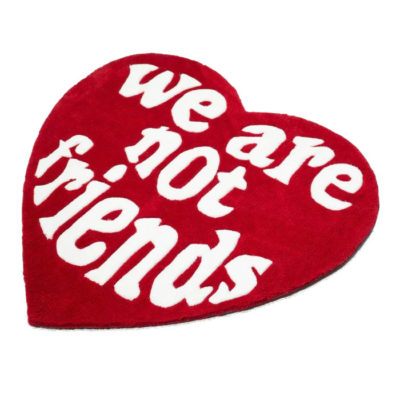 Alfombra Love my rug We are not friends