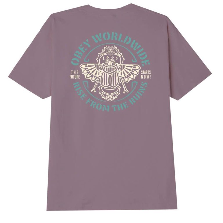 Comprar Camiseta Beetle Obey lila