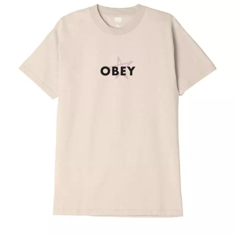 Comprar Camiseta City star classic Obey crema